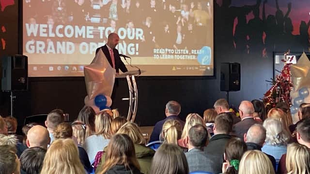 The official opening of the Epinay Business and Enterprise School, South Shields. Picture by FRANK REID