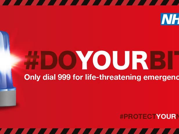 The North East Ambulance Service has urged people to think carefully about the care they need as it faces a high demand for its help.