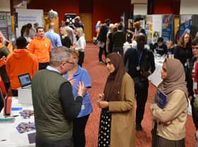 Hundreds of prospective employees attended a jobs fair at the Stadium of Light as part of the City of Sunderland Business Festival.