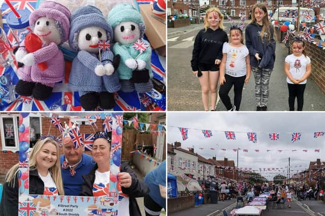 Jubilee fun at St Cuthbert's Avenue in South Shields.