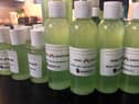Students have made their own batch of hand sanitiser to donate to local families.
