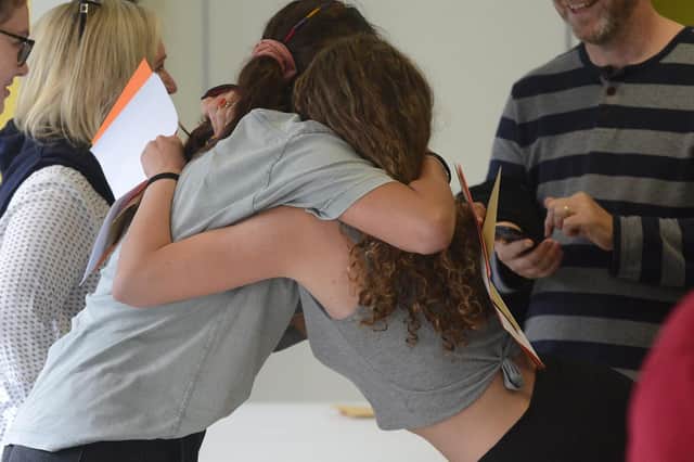 A previous A-level results day