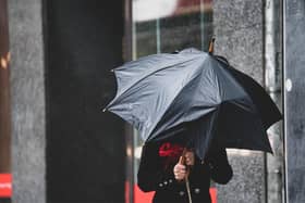 Rain and wind are expected today