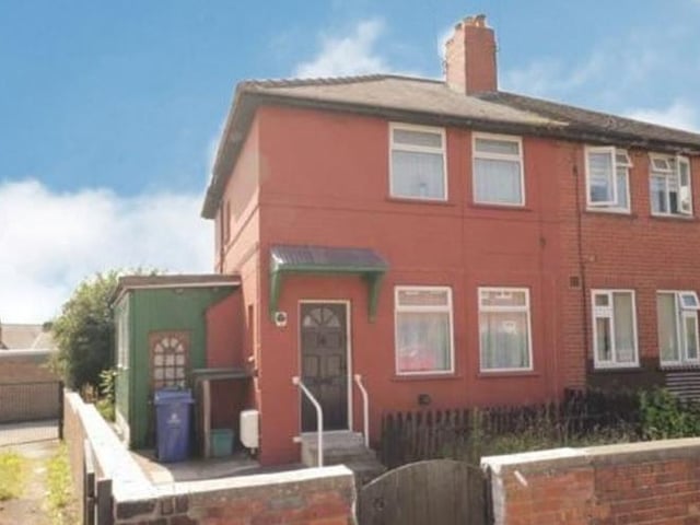 Two-bedroom, semi-detached property - guide price £20,000-plus.
