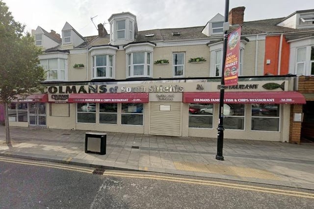 Colmans of South Shields has a perfect rating following an inspection in December 2020.