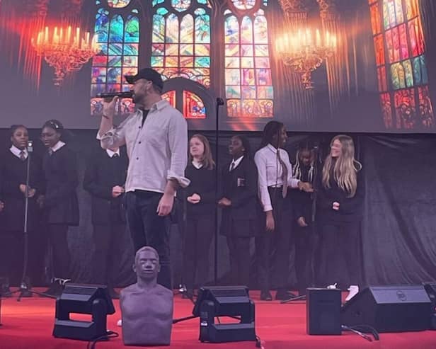 Thornhill Academy Choir Perform Alongside Ben Forster at Charity Ball