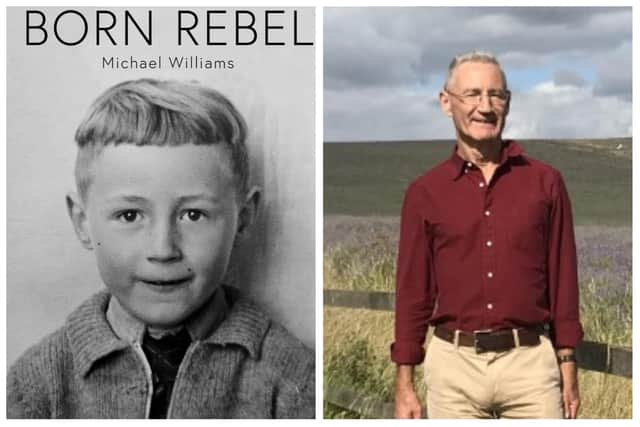 Michael Williams will be discussing his new book, Born Rebel, at the Elephant Tea Rooms on October 28.