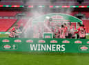Sunderland won the Papa John's Trophy final at Wembley, beating Tranmere Rovers.