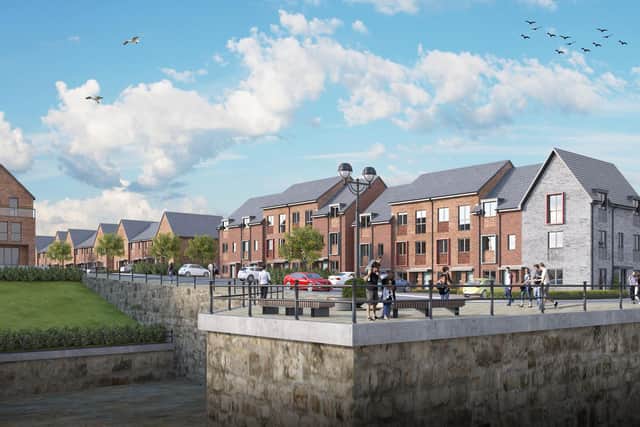 How the Keepmoat housing could look.