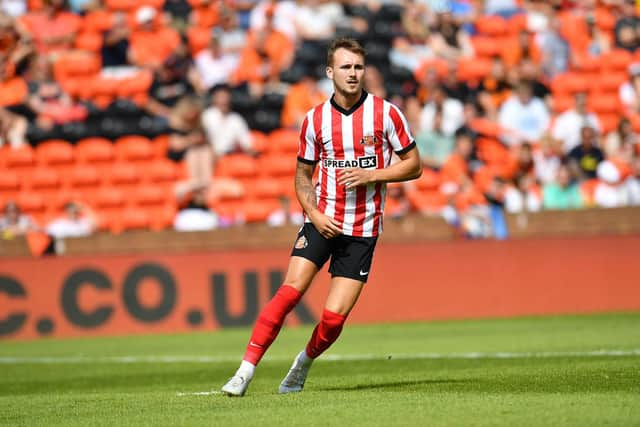 Jack Diamond playing for Sunderland in pre-season. Picture by Frank Reid