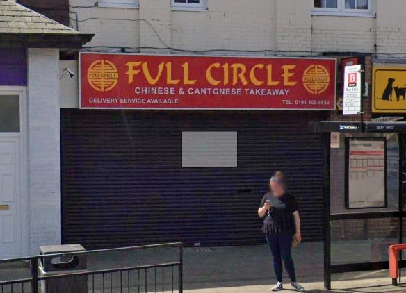 Full Circle takeaway on Sunderland Road in South Shields has a 4.8 rating from 17 Google reviews.