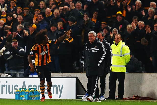 Steve Bruce managed Tom Huddlestone at Hull City. (Photo by Matthew Lewis/Getty Images)