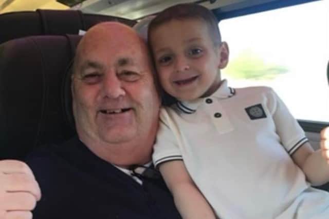 Bradley and his granddad were inseparable.