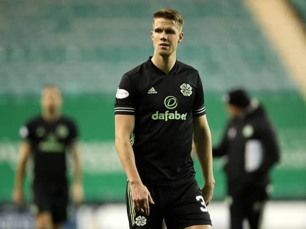 Newcastle United are tipped to win the race to sign Celtic defender Kristoffer Ajer. (Photo by Ian MacNicol/Getty Images)