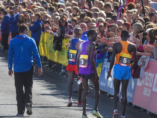 The crowds are what make the Great North Run so special. 