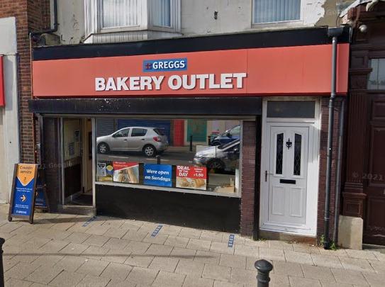 The outlet bakery on South Shields' Frederick Street has a 4.6 rating from 51 reviews, making it the best rated Greggs across the region.