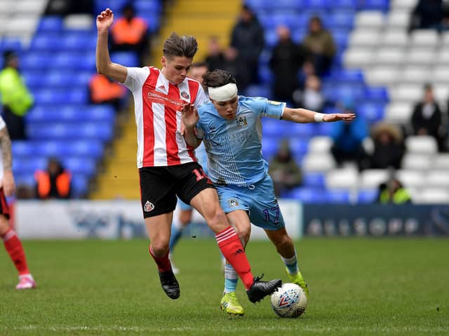 Sunderland midfielder George Dobson.