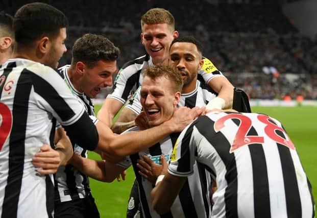 Newcastle United's squad values (Photo by Stu Forster/Getty Images)