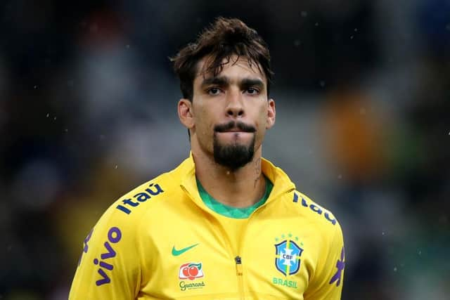 Brazil international Lucas Paqueta visited Tyneside this week.