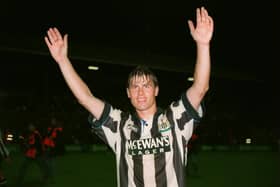 Newcastle United legend Rob Lee.