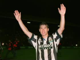 Newcastle United legend Rob Lee.