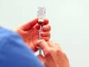 The latest Covid-19 vaccine figures have been confirmed. (Photo by STEVE PARSONS/POOL/AFP via Getty Images)