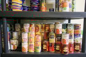 Donations are welcomed by local food banks for struggling families (Photo by Matt Cardy/Getty Images)