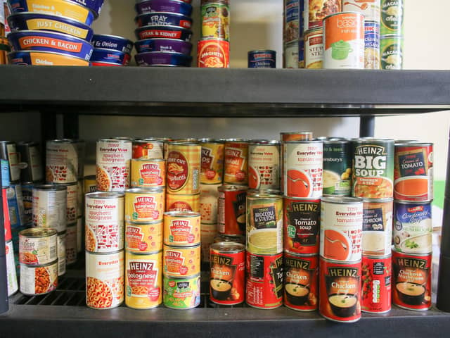 Donations are welcomed by local food banks for struggling families (Photo by Matt Cardy/Getty Images)