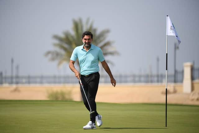 His Excellency Yasir Al-Rumayyan, Chairman Saudi Golf Federation,during a practice round prior of the Saudi International powered by SoftBank Investment Advisers at Royal Greens Golf and Country Club on February 02, 2021 in King Abdullah Economic City, Saudi Arabia.