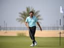 His Excellency Yasir Al-Rumayyan, Chairman Saudi Golf Federation,during a practice round prior of the Saudi International powered by SoftBank Investment Advisers at Royal Greens Golf and Country Club on February 02, 2021 in King Abdullah Economic City, Saudi Arabia.