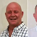 Victorious Jay Potts (right) won the seat for Labour after John Robertson (left) failed get re-elected after his resignation.
