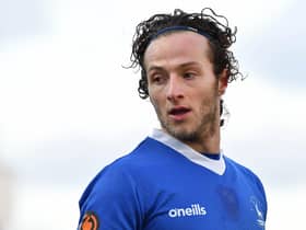 Jamie Sterry, HUFC 1 - 0 SUFC, National League, Victoria Park 30-01-21. Picture by FRANK REID