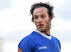 Jamie Sterry, HUFC 1 - 0 SUFC, National League, Victoria Park 30-01-21. Picture by FRANK REID
