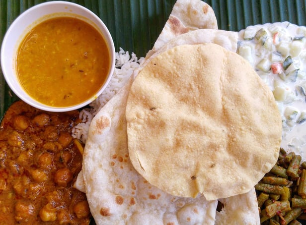 A full Indian takeaway. Simply the breakfast of champions.