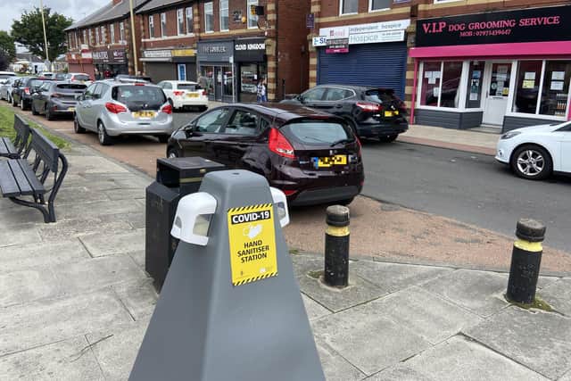 Units set up at the Nook in South Shields have also been damaged since they were installed.