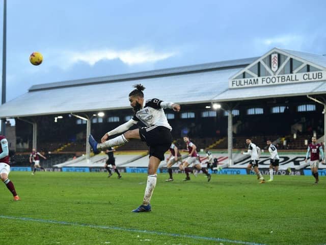Former Fulham defender Michael Hector is training with Luton Town (Photo by GLYN KIRK/AFP via Getty Images)