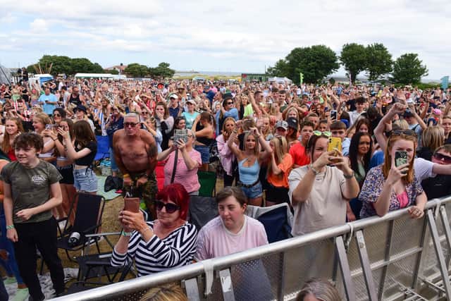 Extra stewarding is expected for the final This Is South Tyneside Festival gig of 2022 at Bents Park on Sunday.