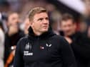 Newcastle United head coach Eddie Howe.