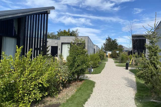 There's 27 cabins in total