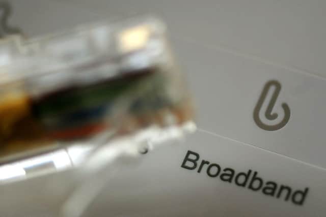 Two thirds of people in the North East are "unaware of their right to decent broadband". PA image.