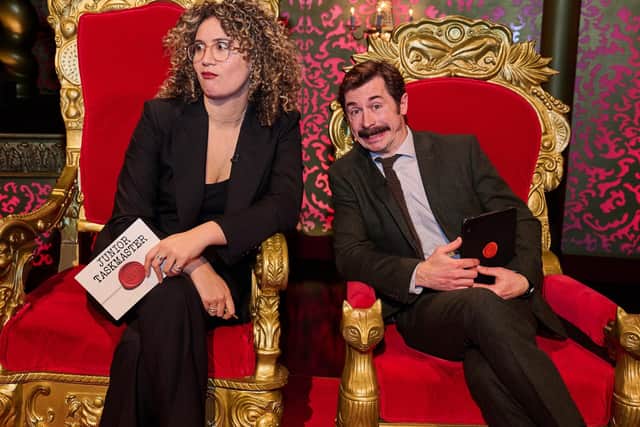 Rose Matafeo and Mike Wozniak brought the genius and lunacy of Taskmaster to a younger generation this year (Picture: Rob Parfitt/Channel 4)