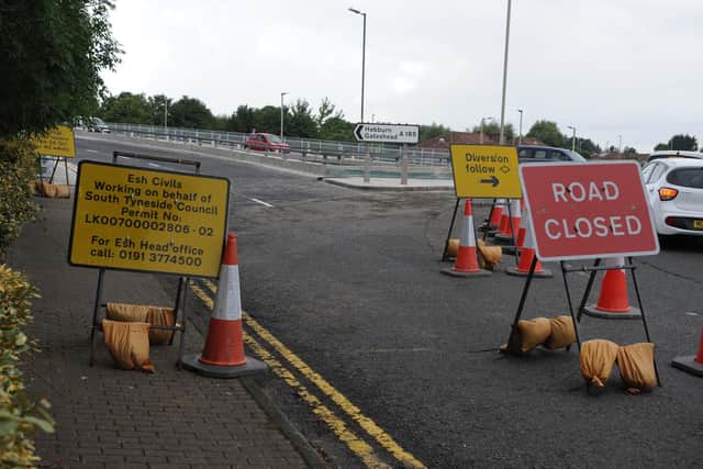 Although the Albert Road bridge has now reopened to traffic, drivers are being warned that there will be times when the road will operate with one lane in each direction to enable contractors to continue their work in safety.