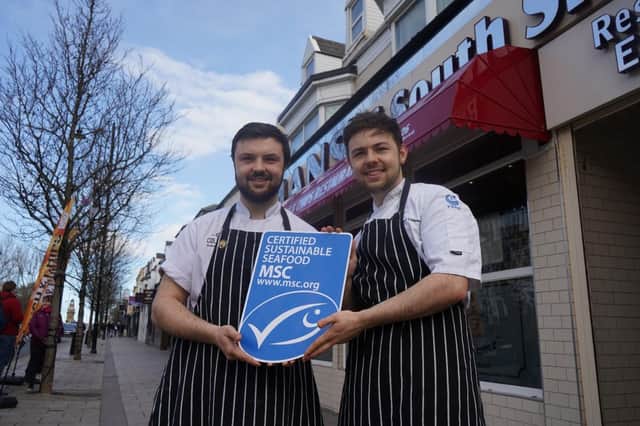 Colmans has received a sustainable seafood award