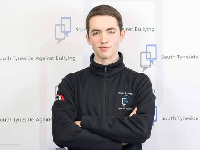 Callum Carr, founder of South Tyneside Against Bullying.