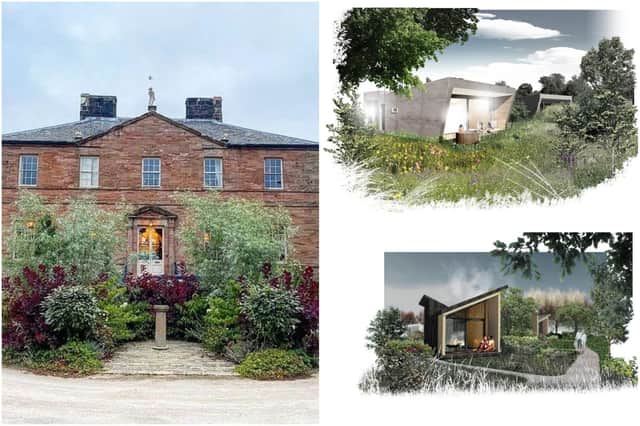 New cabins will open on the Newton Hall estate