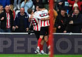 Ross Stewart celebrates his goal against Sheffield Wednesday