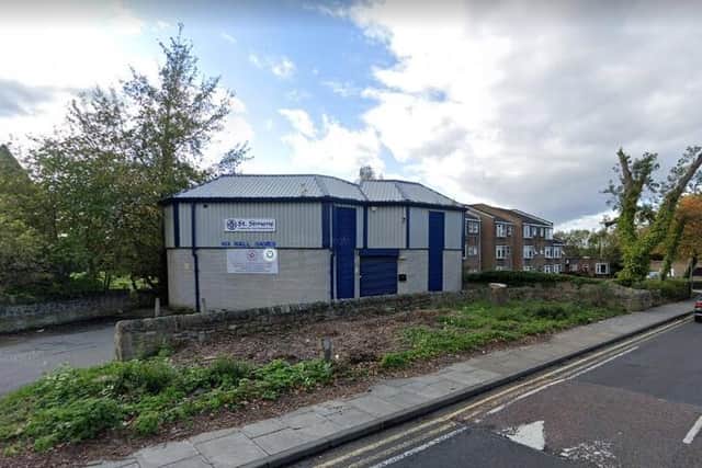 The former St Simon’s Community Project building.