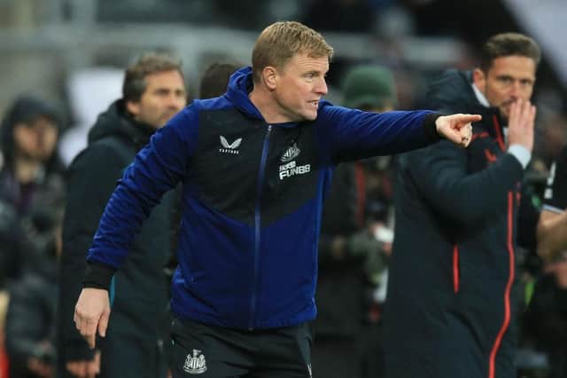 Where 'should' Eddie Howe's side sit in the Premier League this season? (Photo by LINDSEY PARNABY/AFP via Getty Images)