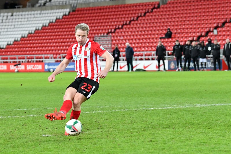 The midfielder came off the bench against Bristol Rovers last time out but could add some composure to Sunderland's play providing his ongoing shoulder injury is okay. Carl Winchester will also be pushing for a start, however.
