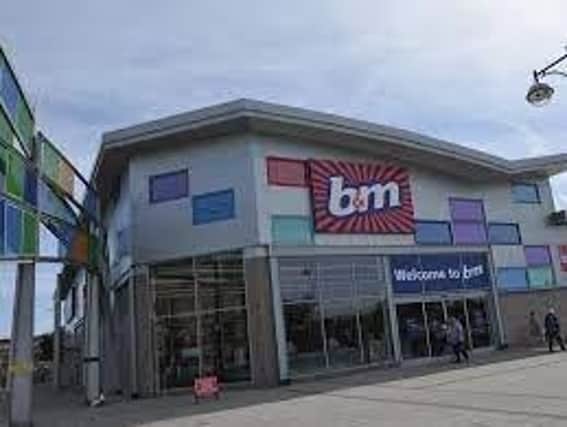 B&M in South Shields.